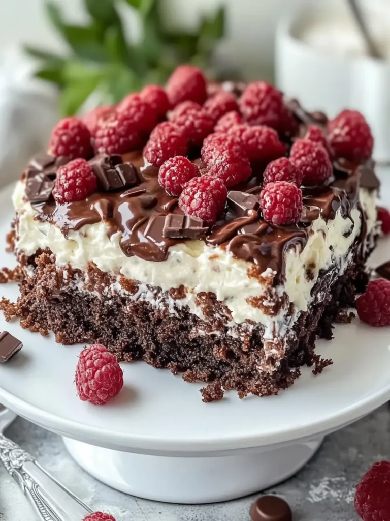 Schokoladen-Poke-Kuchen