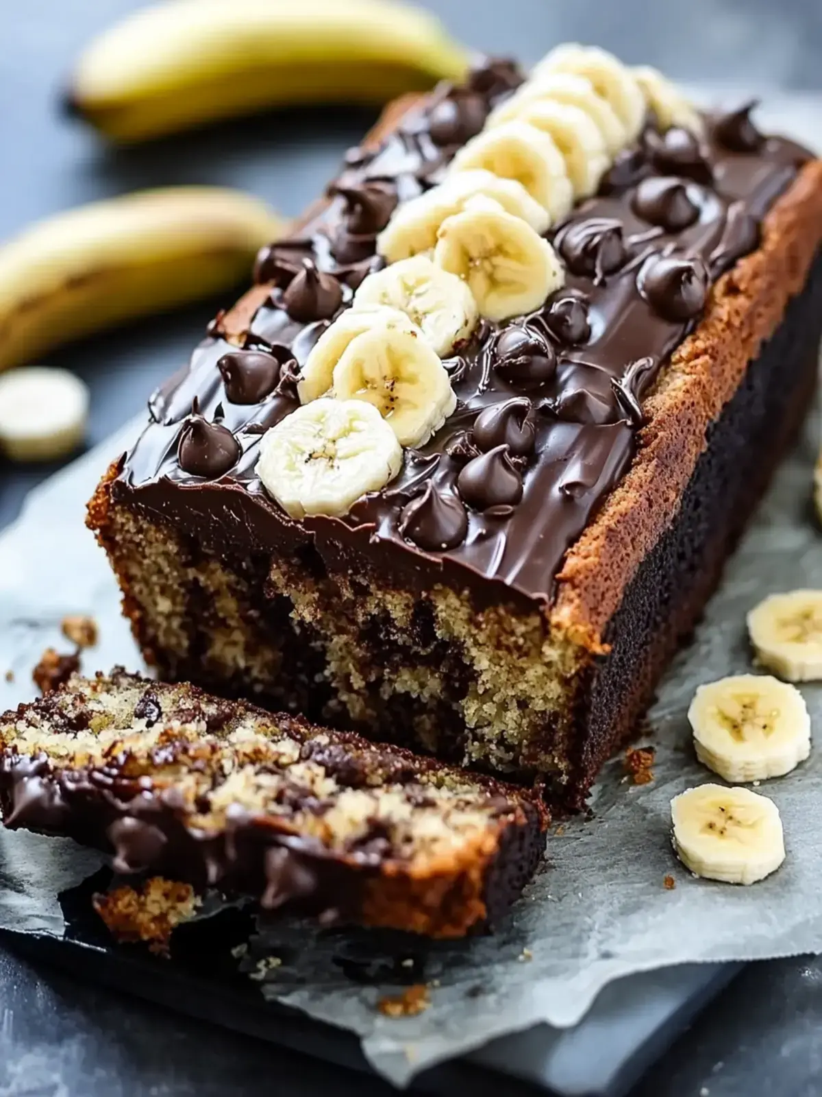 Schokoladenstückchen Bananenbrot Rezept