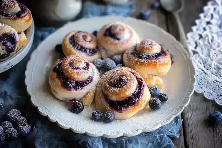 Schwedische Blaubeer-Schnecken Rezept