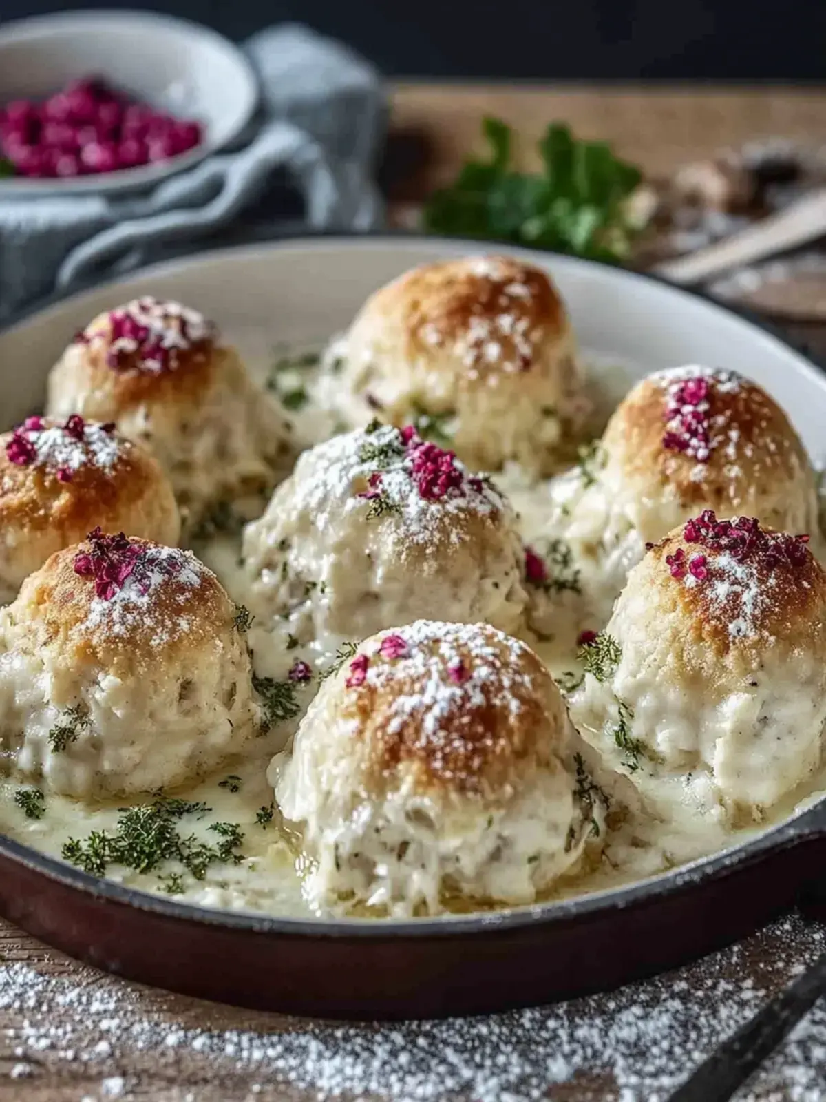 Semmelknödel Auflauf