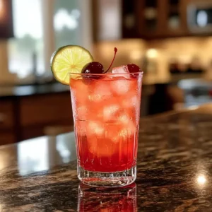 Klassischer Shirley Temple Mocktail