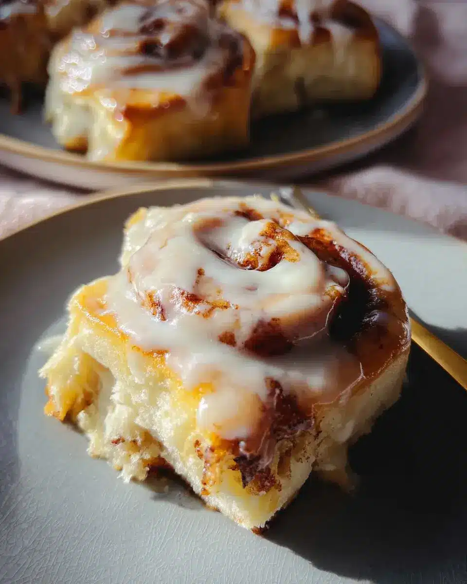 Soft Cinnamon Rolls Klassische amerikanische Zimtschnecken