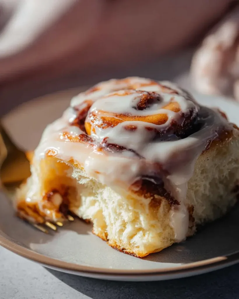 Soft Cinnamon Rolls Klassische amerikanische Zimtschnecken