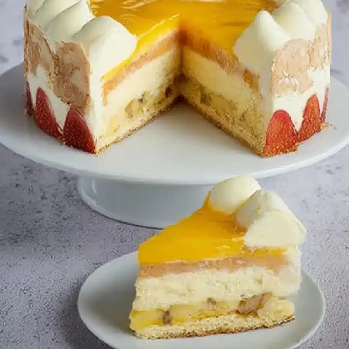 Solero Windbeutel Torte