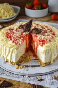 Spaghetti Eis Torte ohne Backen