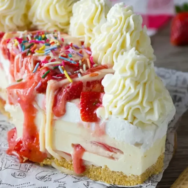 Spaghetti Eis Torte ohne Backen