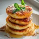 Spanish Churro Pancakes Breakfast Treat