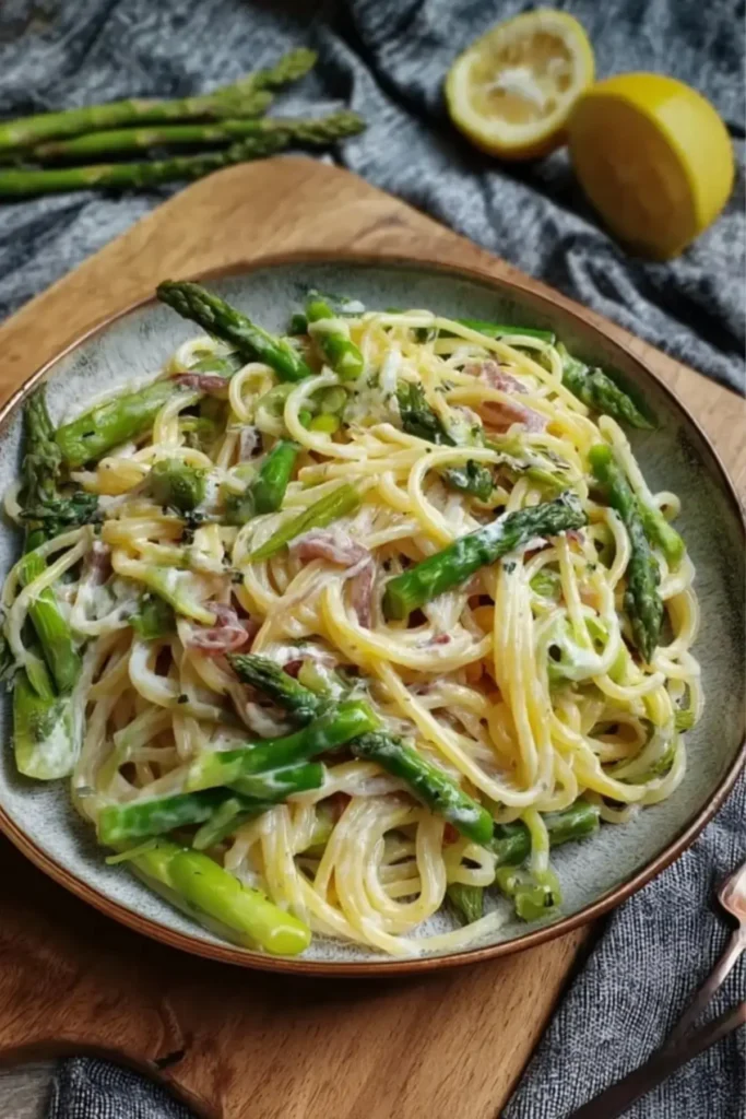 Spargel Pasta Rezept – Cremig & Schnell in 20 Minuten – Noras Kreationen