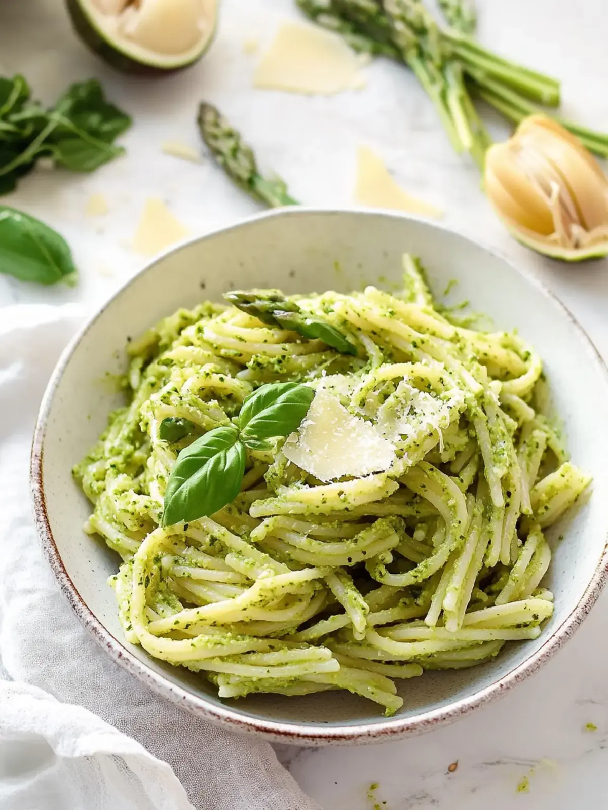 Spargel-Pesto-Pasta