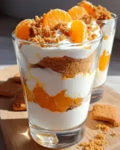 Spekulatius-Mandarinen-Quark-Creme