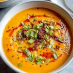 Spicy Miso Carrot Soup