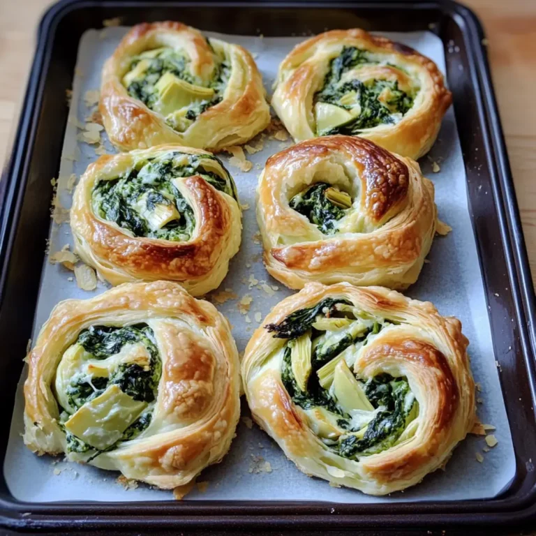 Spinat Artischocken Wirbel