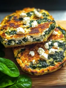 Gesunde Spinat- und Feta-Pastetchen für jeden Snack-Liebhaber