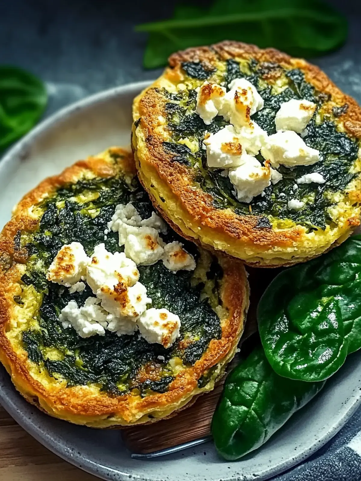 Spinat Feta Pastetchen