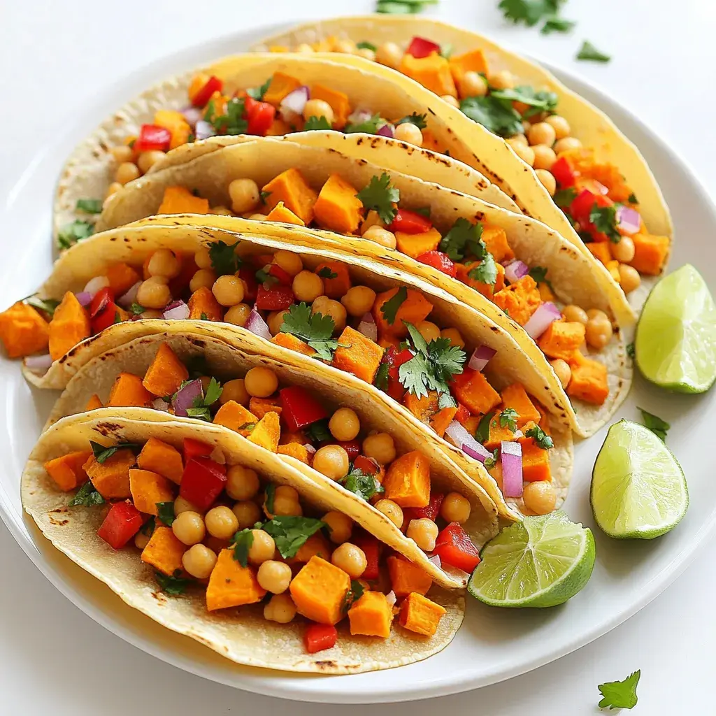 Sheet Pan Sweet Potato Chickpea Tacos Schnelles Rezept – Recipe Website