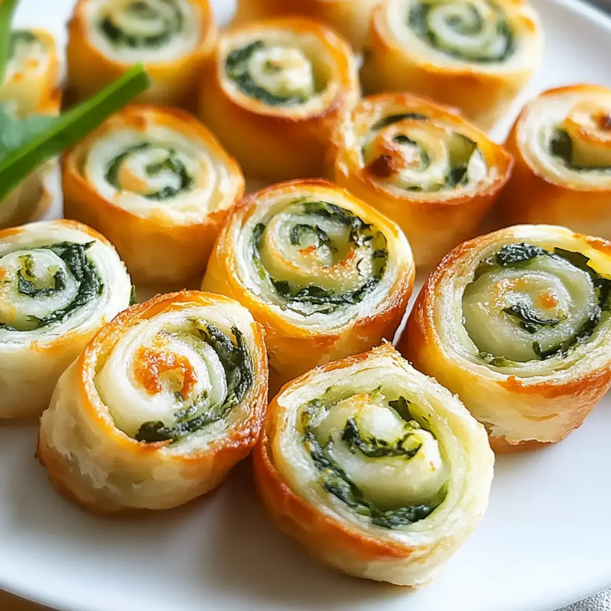 Spinat Pinwheels
