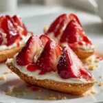 Strawberry Cookie Boats