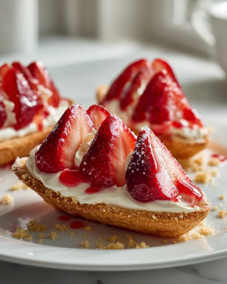 Strawberry Cookie Boats Rezept: Fruchtig, süß & unwiderstehlich – Snackerra