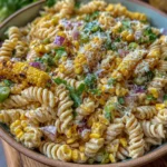 Street Corn Nudelsalat gebratener Mais