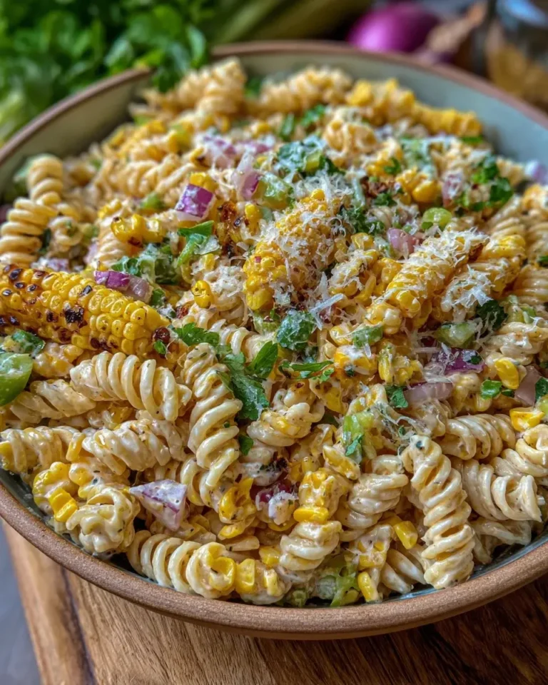 Street Corn Nudelsalat mit gebratenem Mais