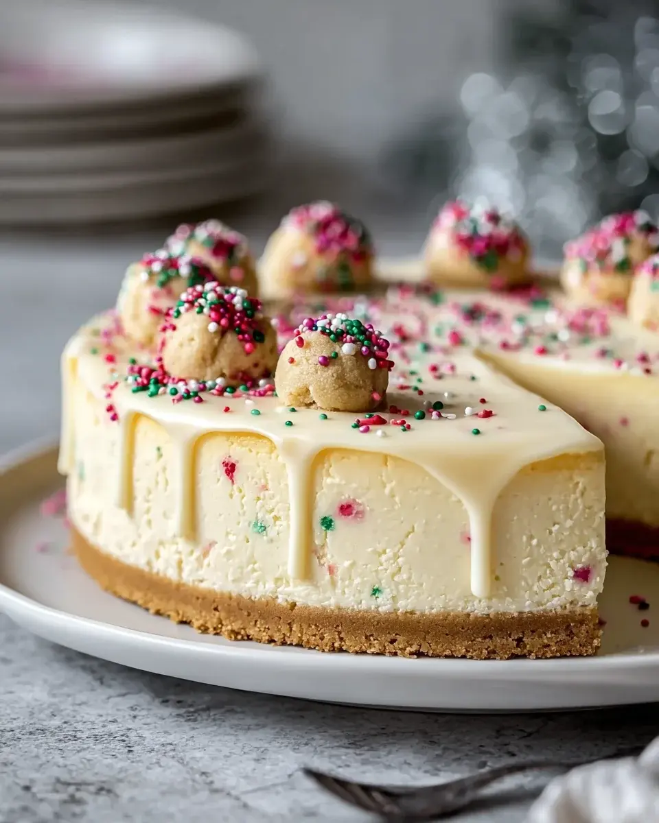 Sugar Cookie Cheesecake