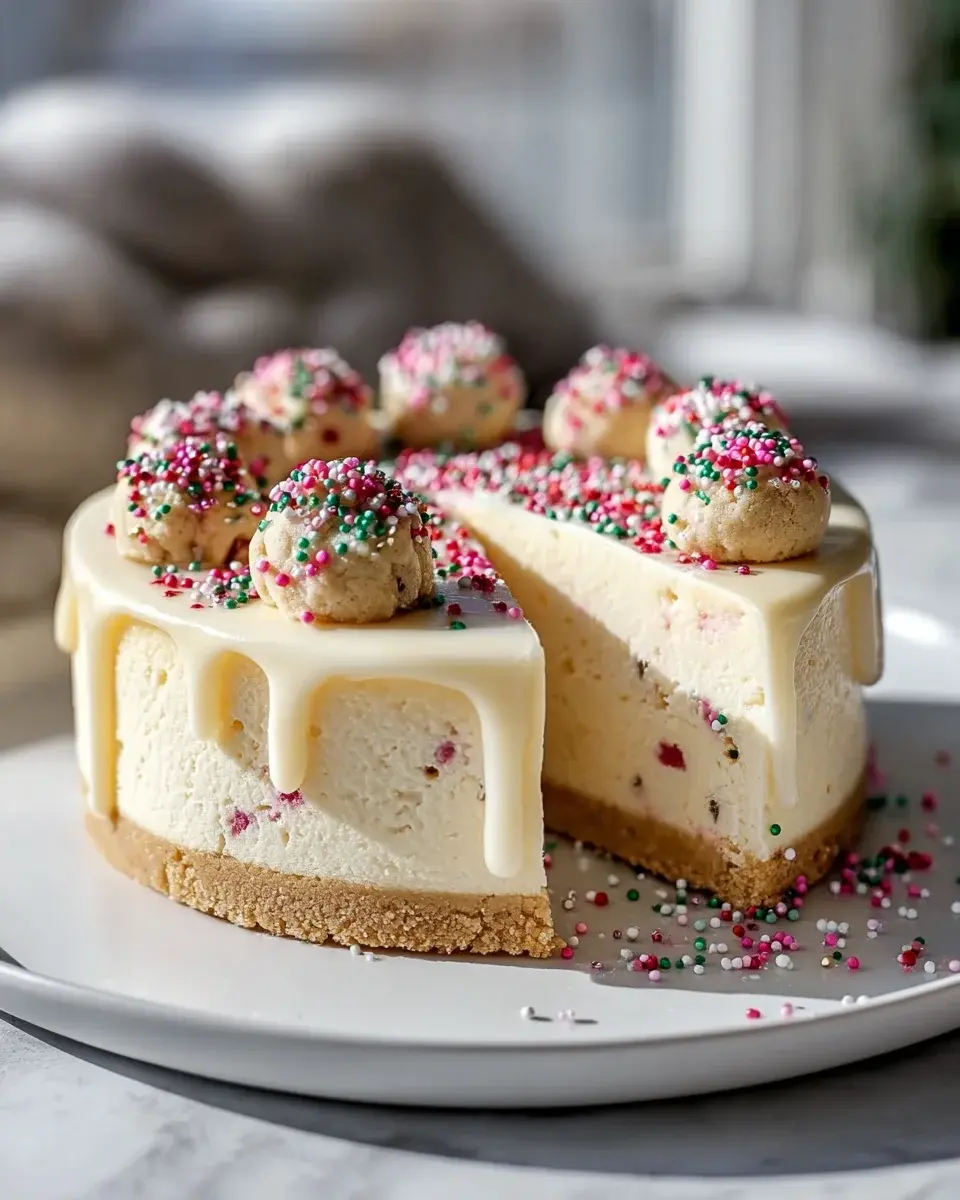 Sugar Cookie Cheesecake