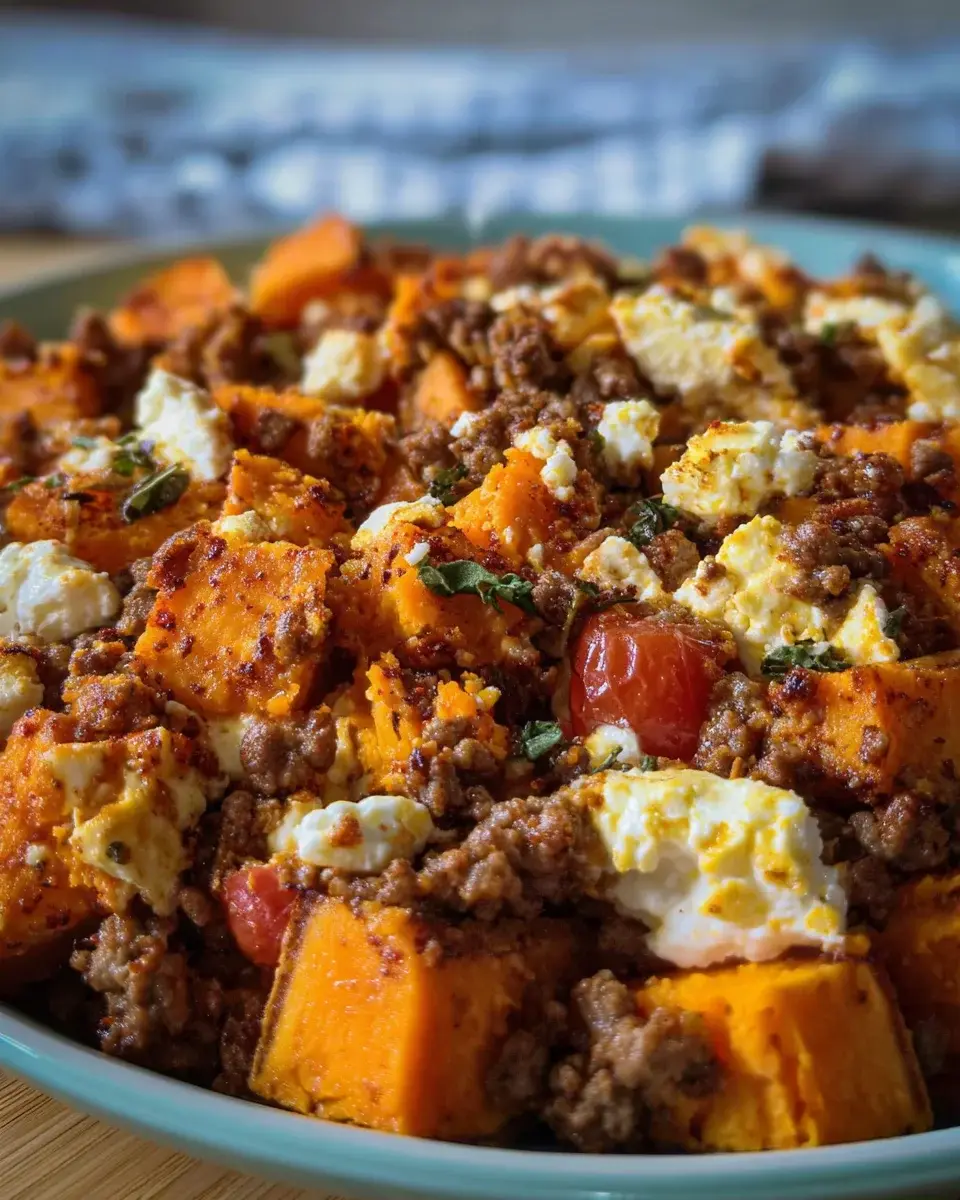 Süßkartoffel Hackfleisch Auflauf
