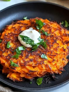 Knusprige Süßkartoffel-Rösti für das perfekte Brunch-Erlebnis