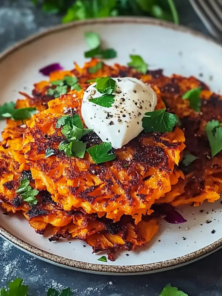 Süßkartoffel Rösti