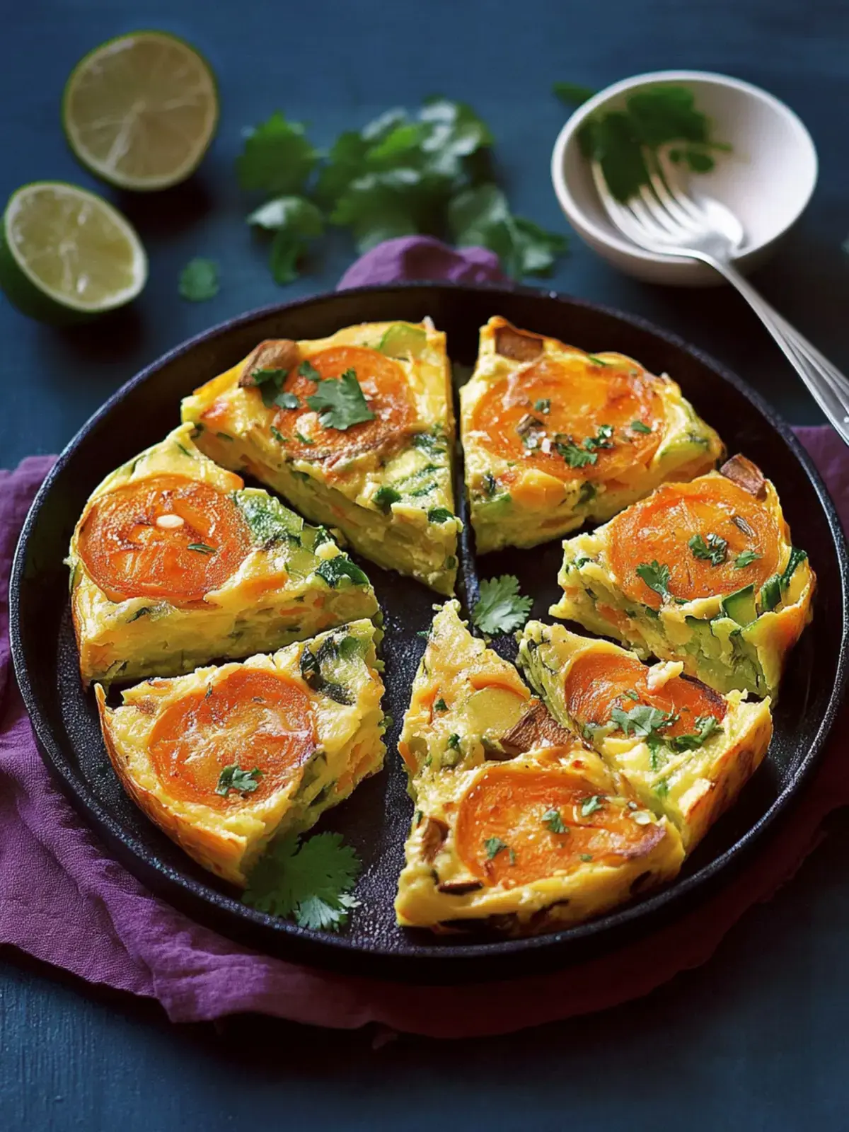 Süßkartoffel-Tortilla
