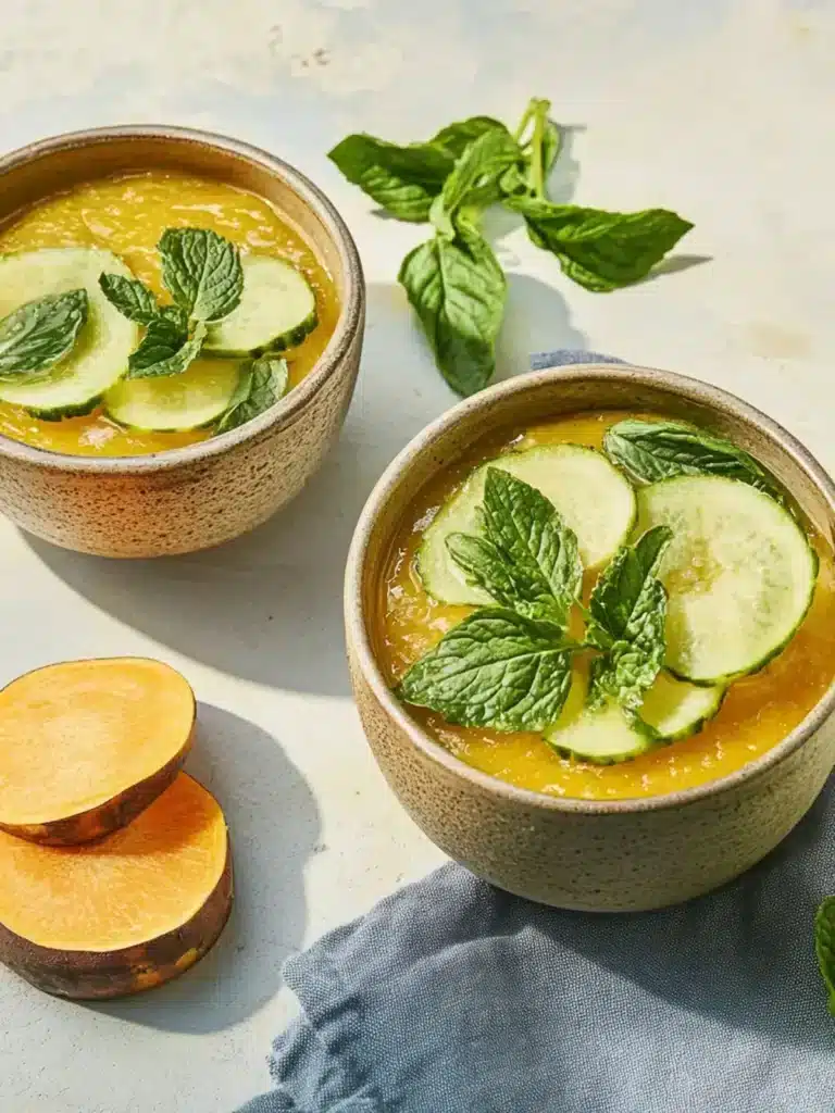 Süßkartoffelpüree Curry Variante