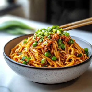 Einfache Szechuan Nudeln