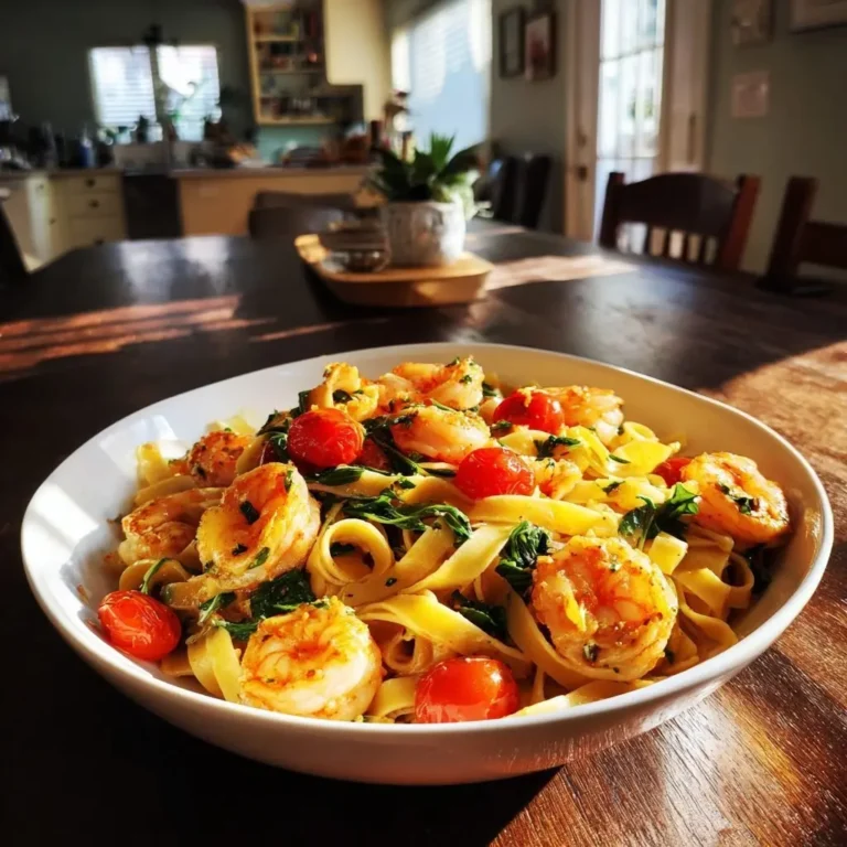 Tagliatelle mit Garnelen Rezept