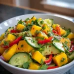 Thai Mango Cucumber Salad Rezept