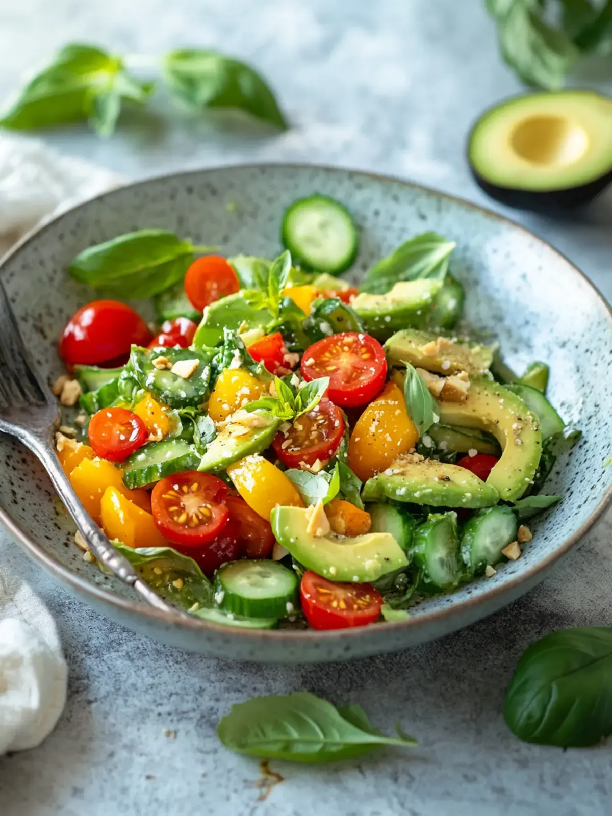 Thai-Salat mit Avocado