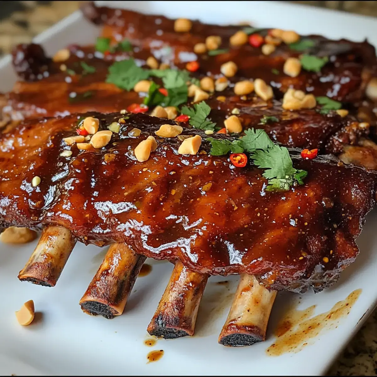 Thailändische Süß-Chili-Rippchen