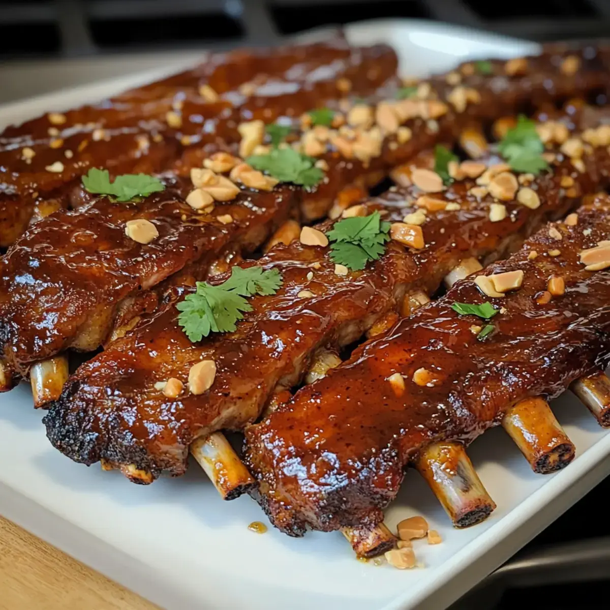 Thailyndische Syy Chili Rippchen