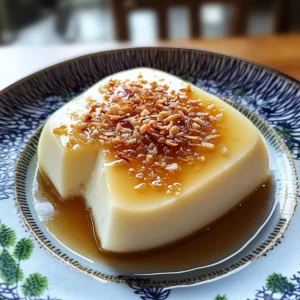 Thailändischer Kokosnuss-Pudding