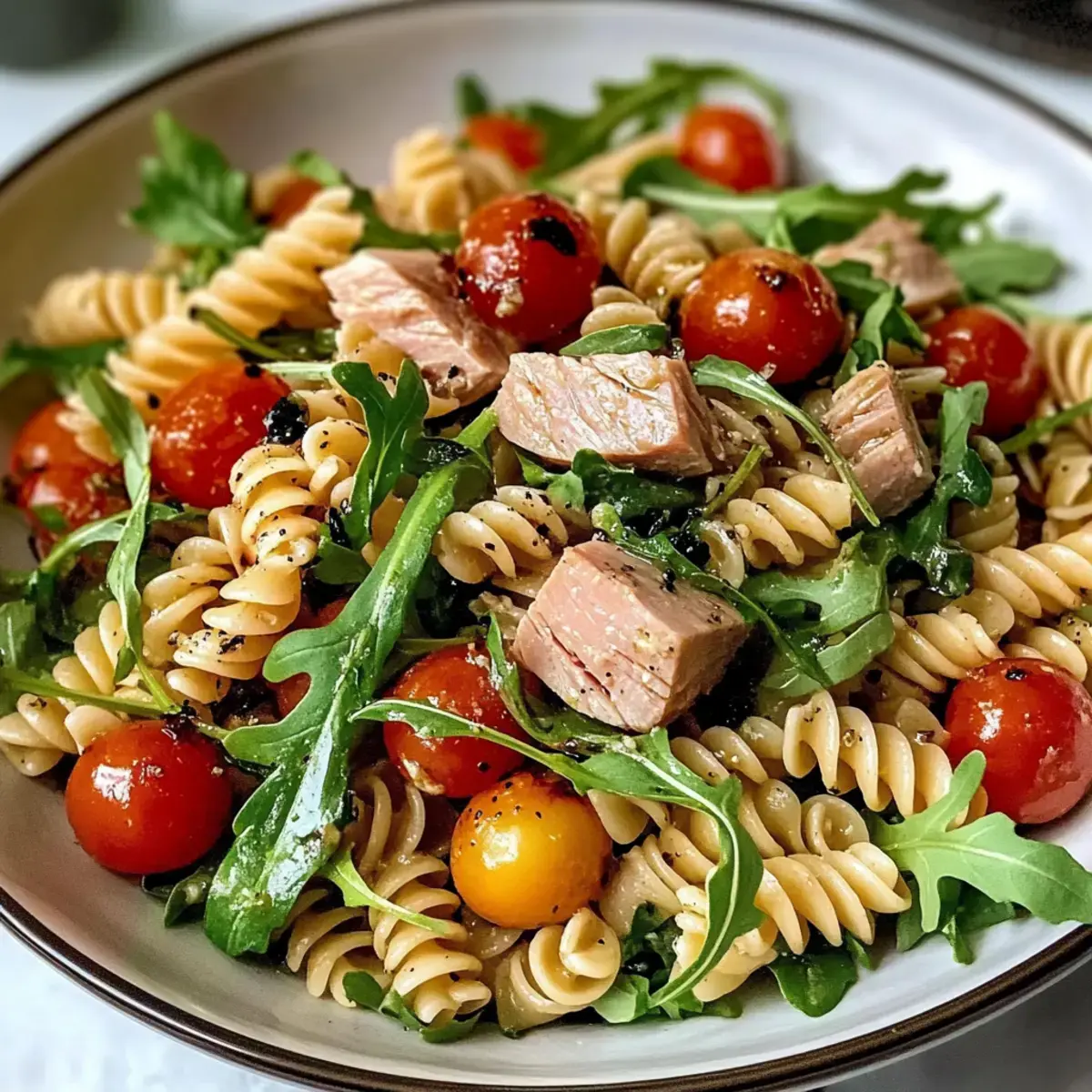 Thunfisch-Nudelsalat ohne Mayo