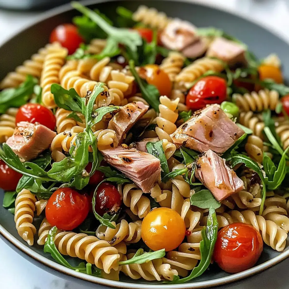 Thunfisch-Nudelsalat ohne Mayo