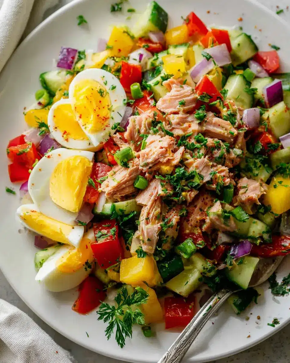 Thunfisch Salat Grillbeilage