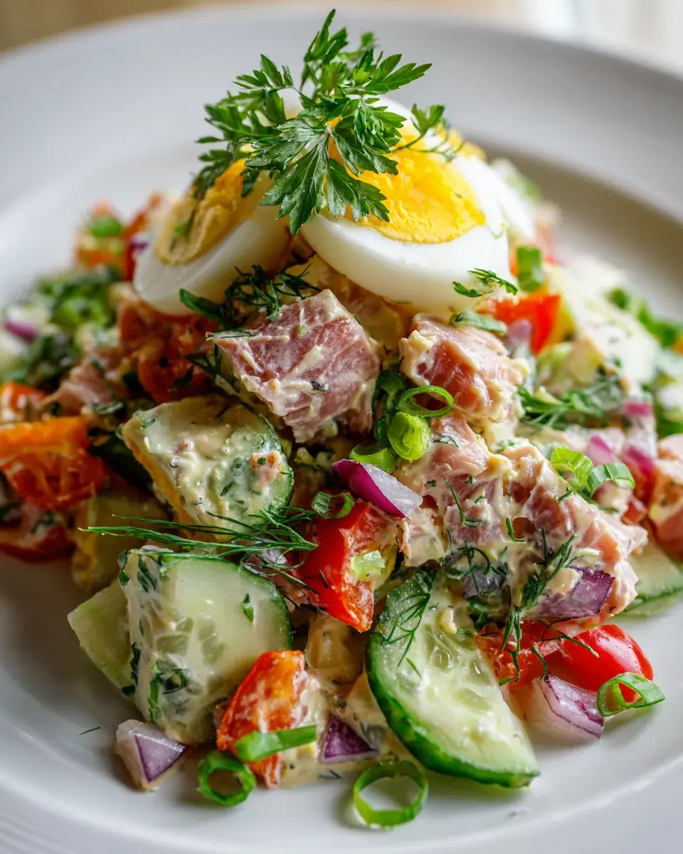 Thunfisch Salat Grillbeilage