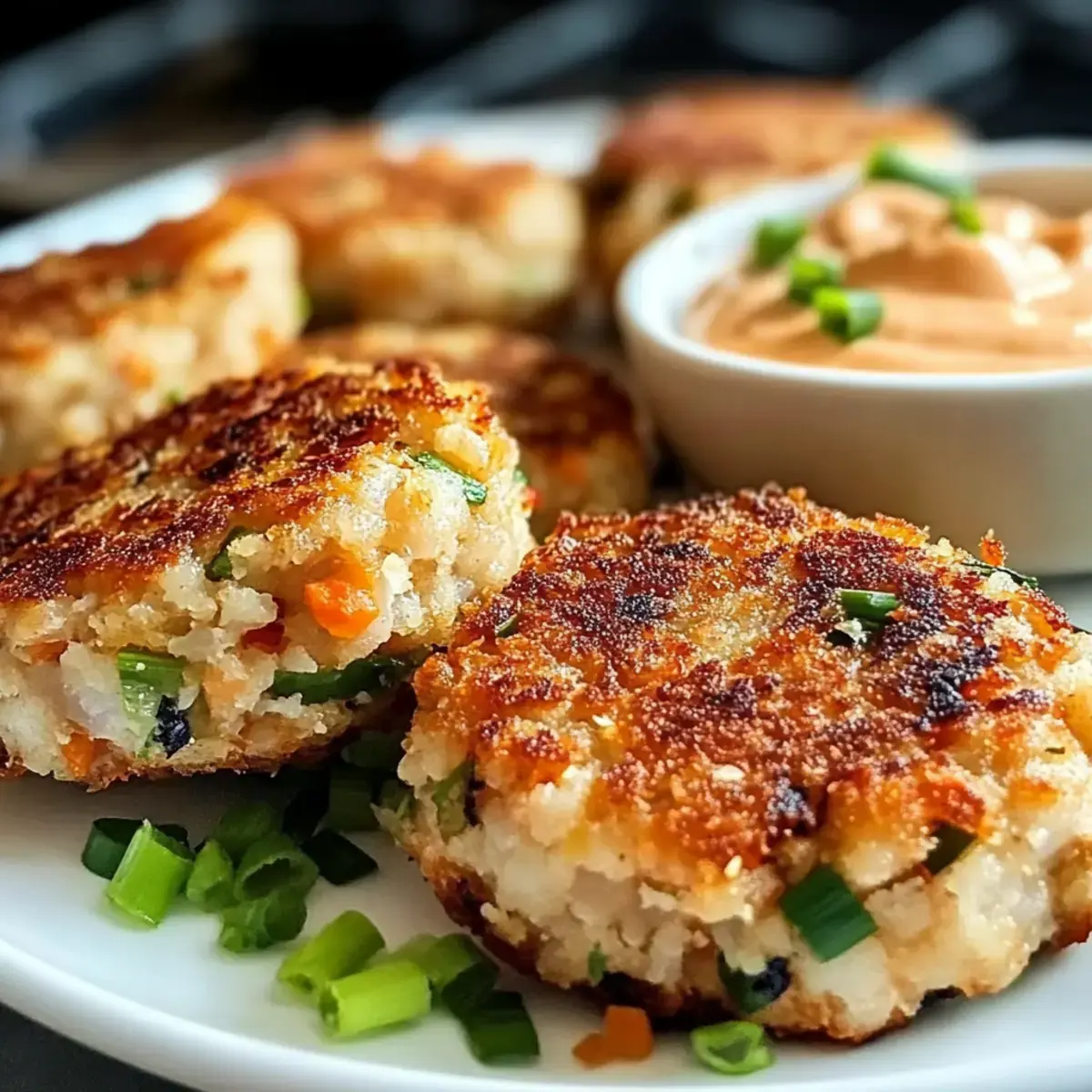 Thunfischkuchen scharfe Mayonnaise