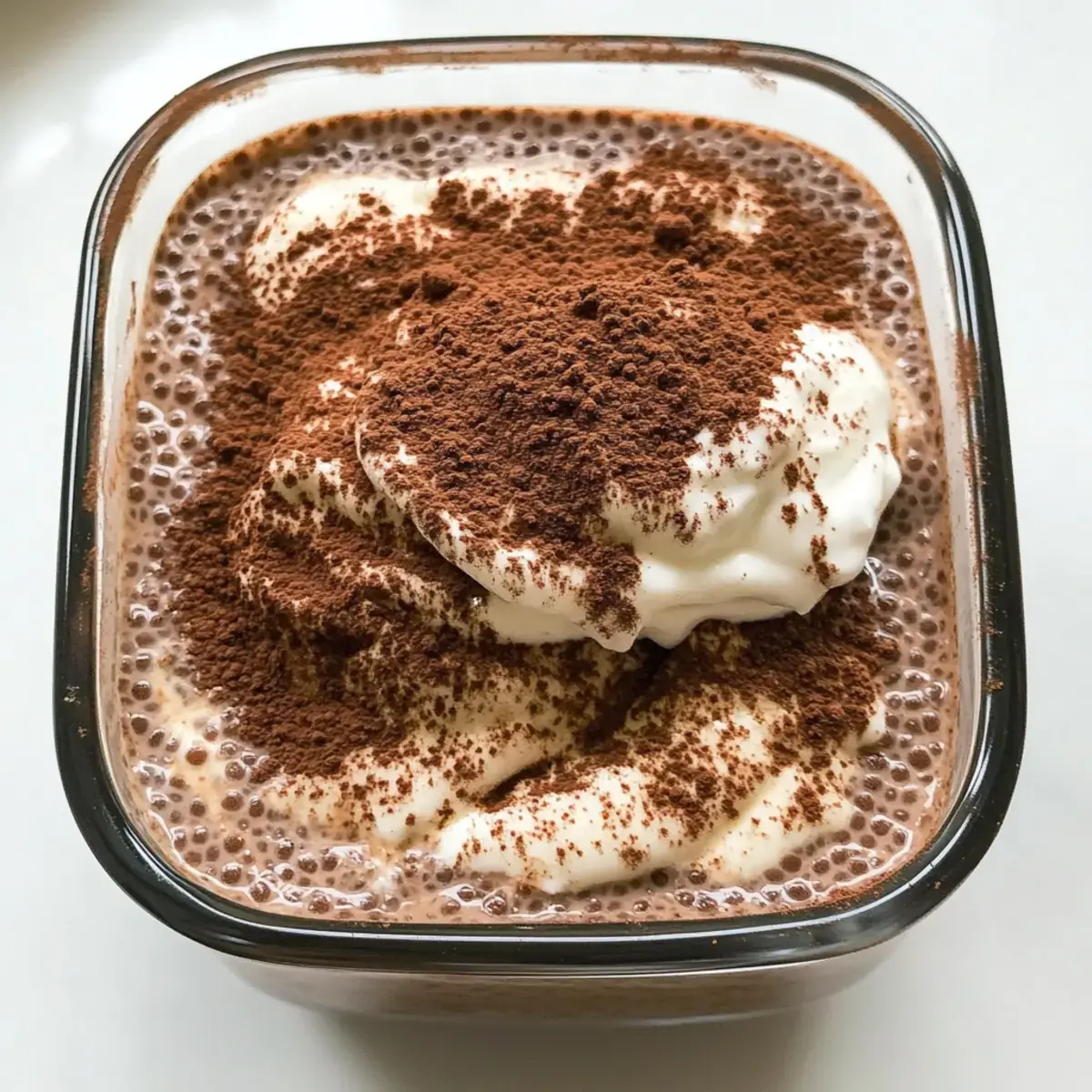 Tiramisu Chia Pudding