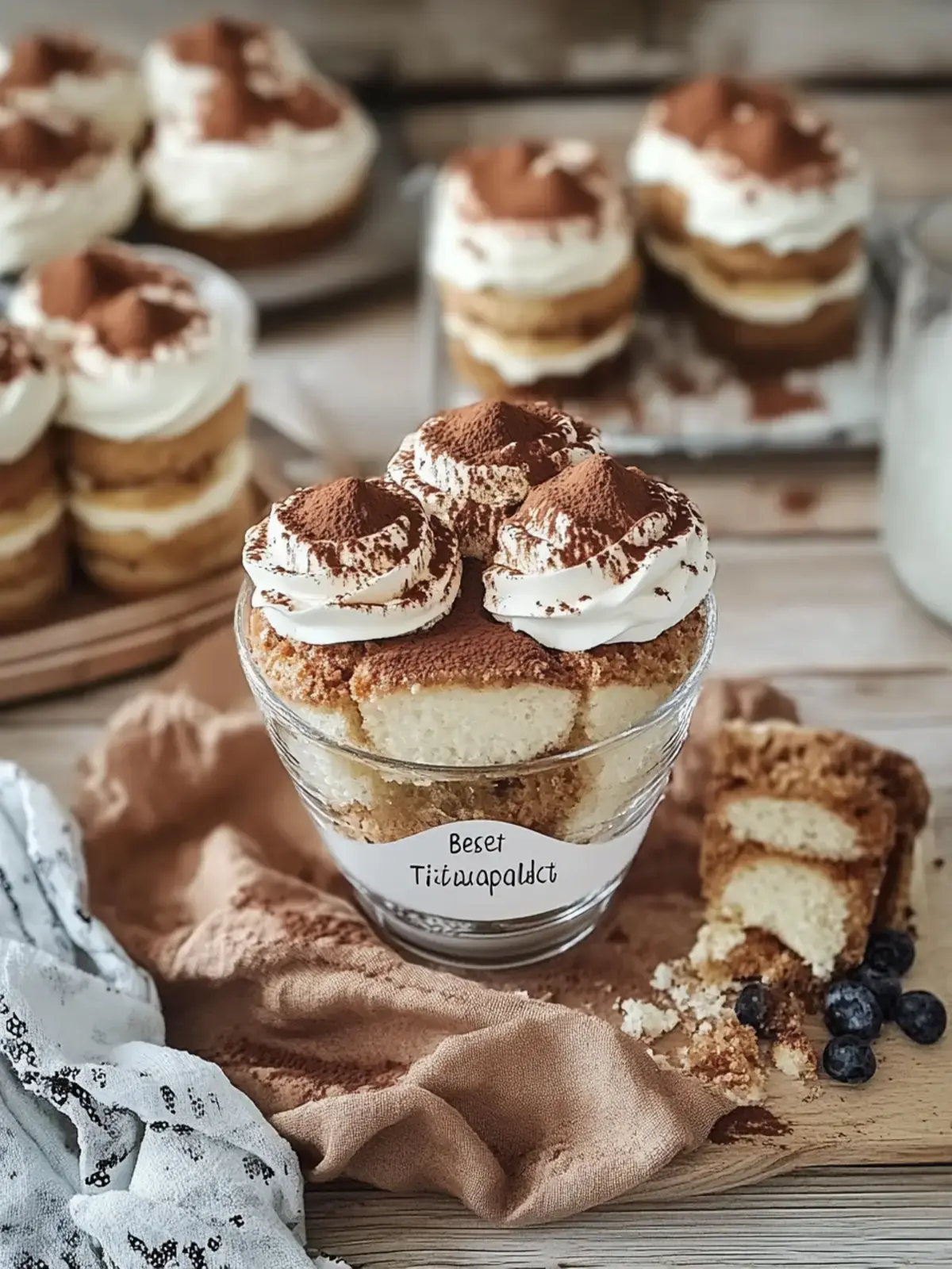 Tiramisu Kekstassen Rezept