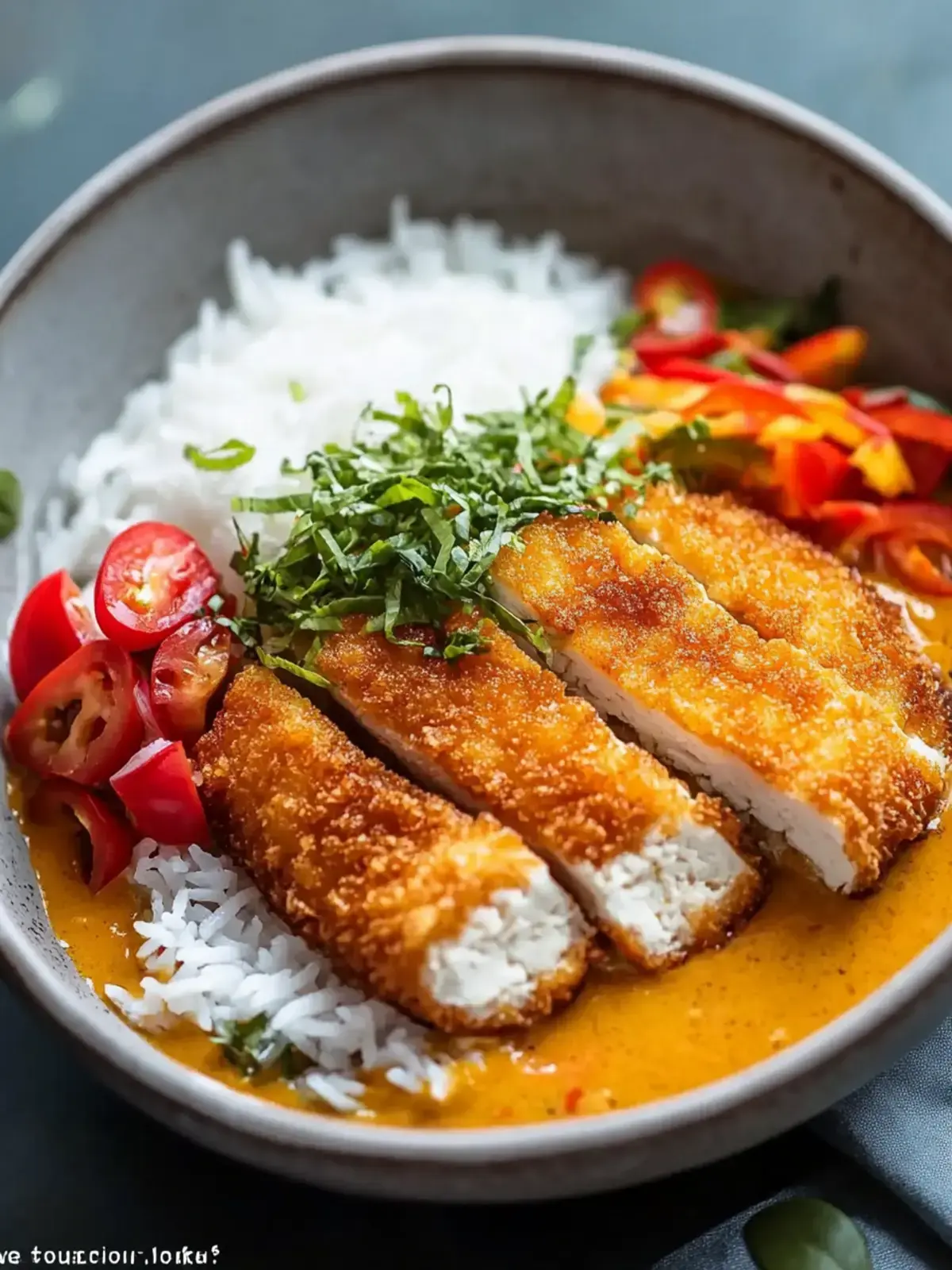 Tofu Katsu Curry