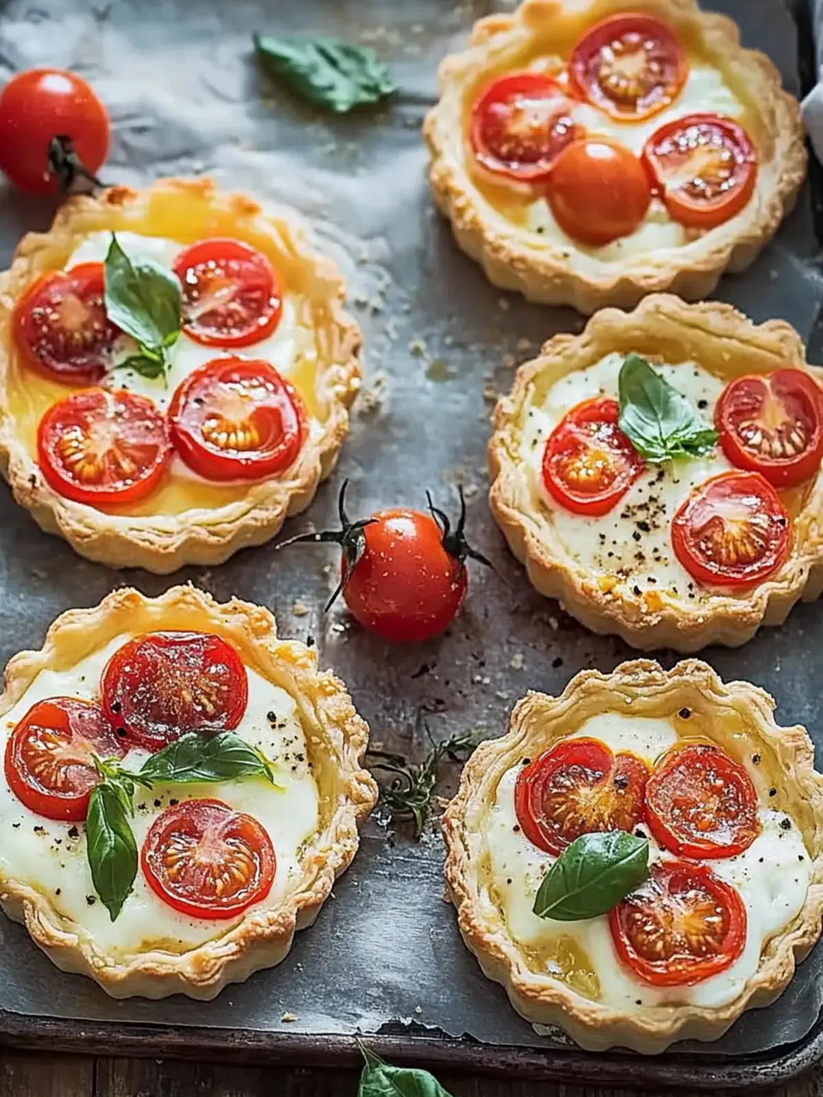 Tomaten-Tartelettes