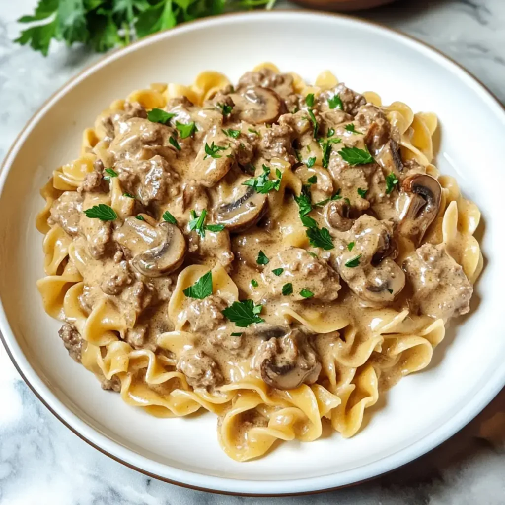 Topf-Rindfleisch Stroganoff – Budgetfreundliches, köstliches Rezept
