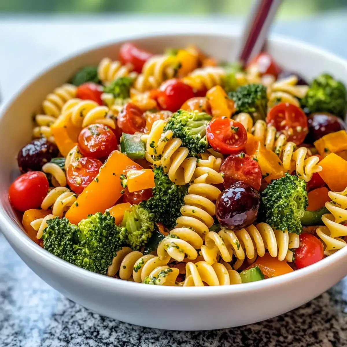 Tri-Colored Pasta Salad