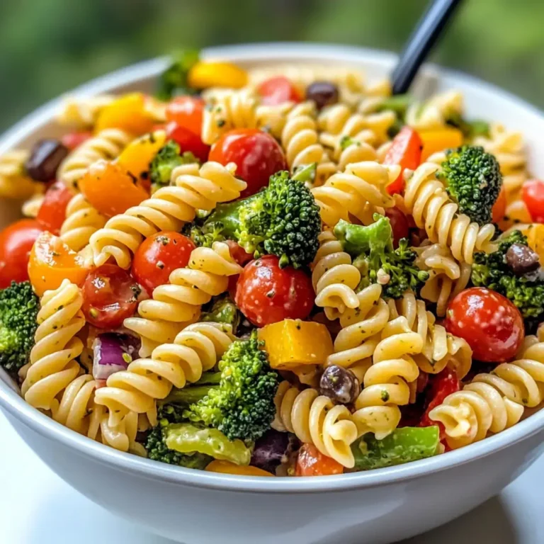 Tri-Colored Pasta Salad